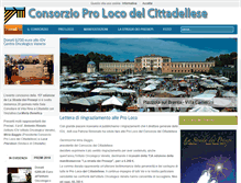 Tablet Screenshot of consorziodelcittadellese.org
